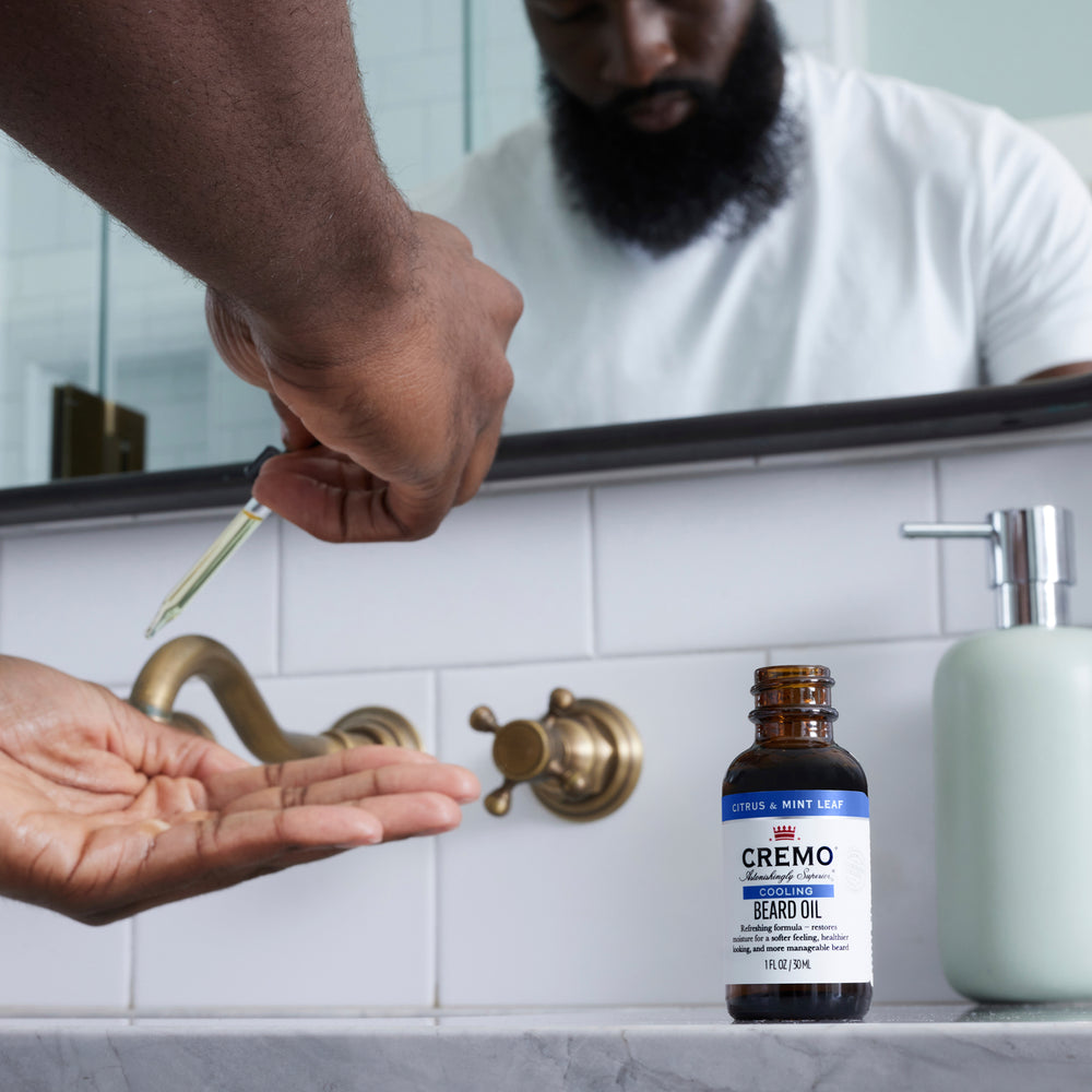 Huile À Barbe Rafraîchissante