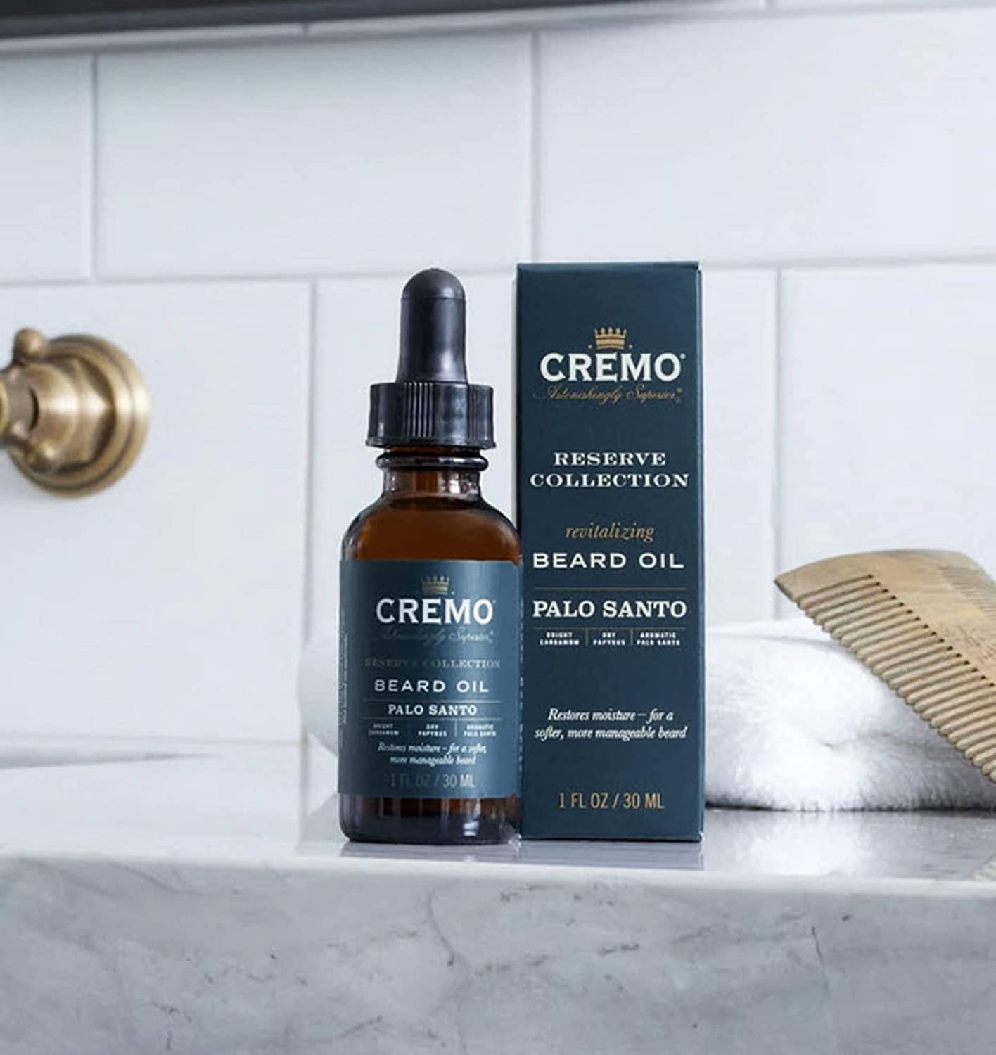 Huile À Barbe Palo Santo - Reserve Collection